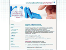 Tablet Screenshot of kommunikationserlebnisse.de